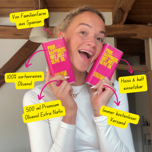 2x Olivenöl POUR HAPPINESS – Unser Bestseller